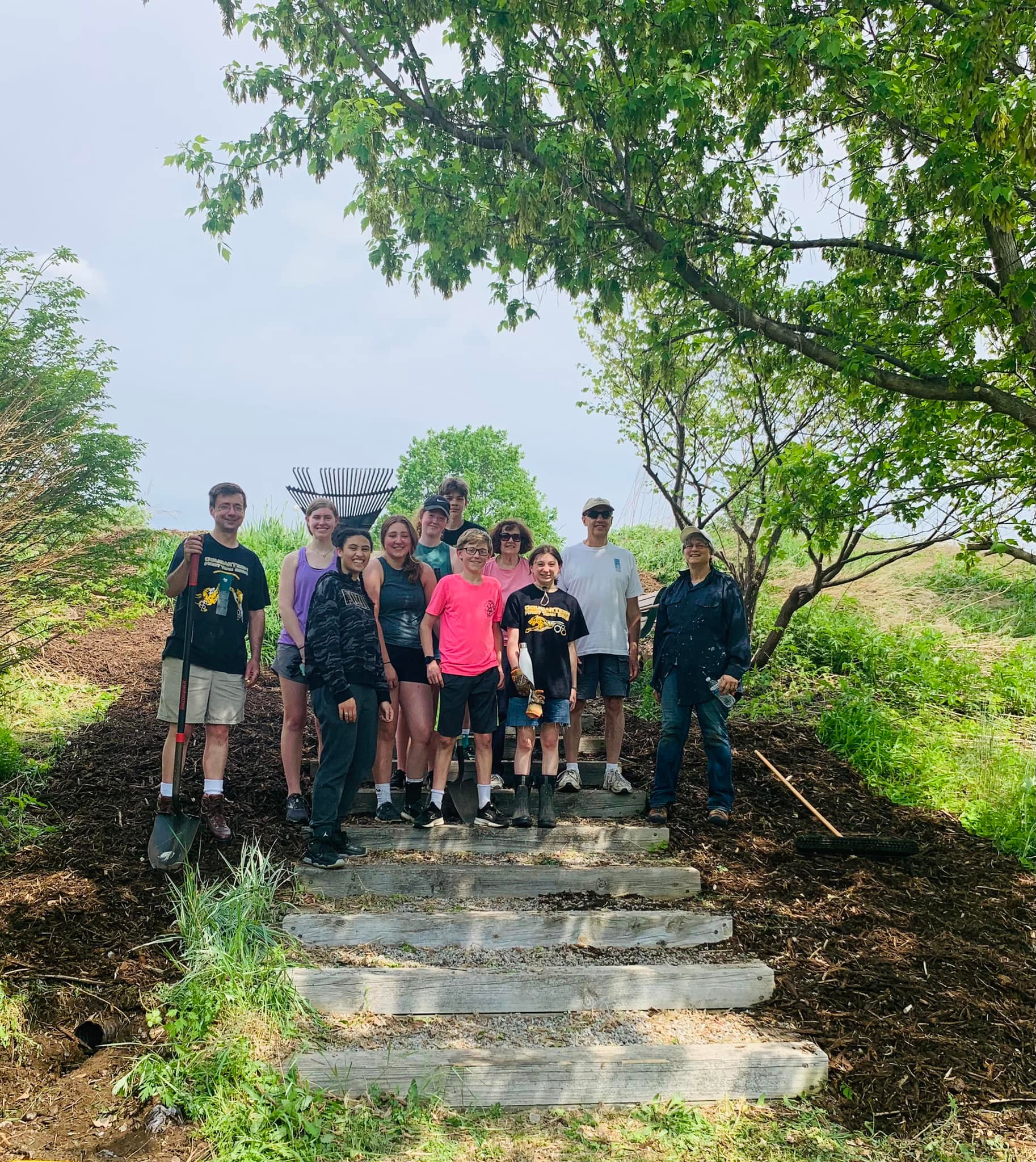 Volunteers at Spring Beautification